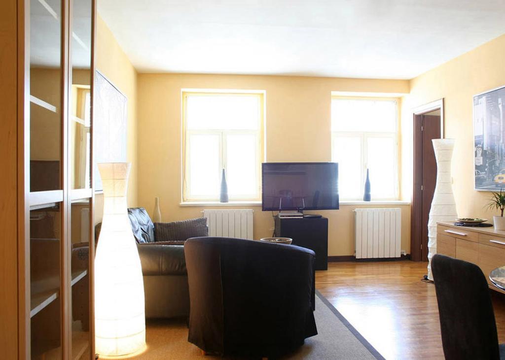 Apartment Slezska 58 Praga Habitación foto